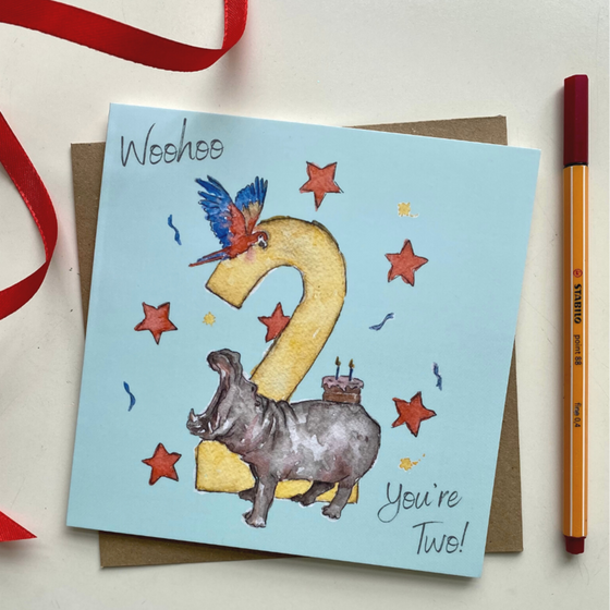 Woohoo You're 2 by Amelia Anderson