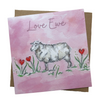 Love Ewe card by Amelia Anderson
