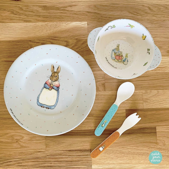 Petit Jour Peter Rabbit Bowl with Handles