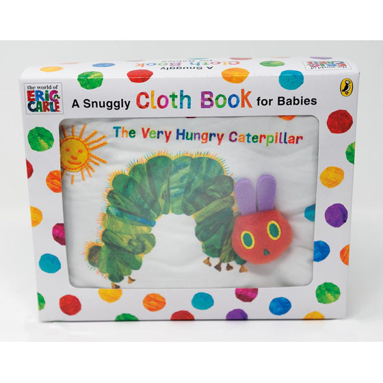 Very Hungry Caterpillar Snuggly Cloth Book - The Blue Zebra