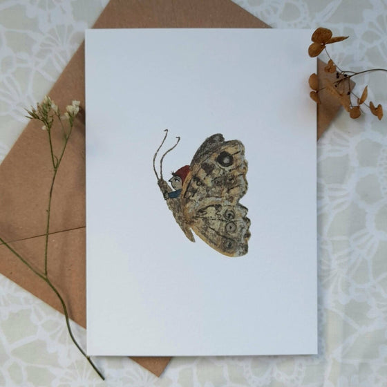 LYDIA MAE DESIGN BUTTERFLY GREETINGS CARD