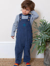 Kite Star Blue cord dungarees