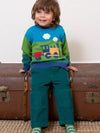 Kite Cord Green pull ons Trousers
