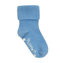  Non-Slip Stay on Baby & Toddler Ocean Blue Socks
